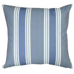 Striped Blue Cushion