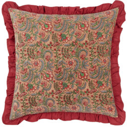Floral Square Cushion