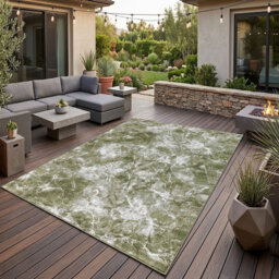 Marble Area Rug 160X230 Green