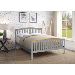 Solid Wood Storage Bed