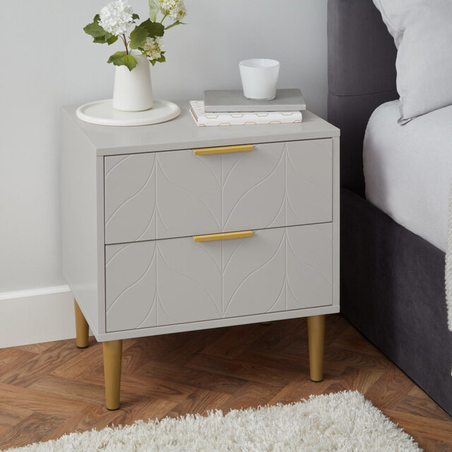 Adams 50cm W Bedside Table
