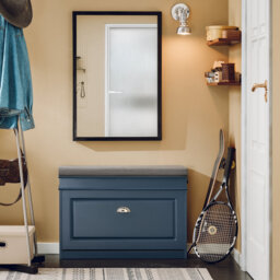 Shoe Bench Shoe Rack Shoe Cabinet With Seat Cushion And Flip-Drawer