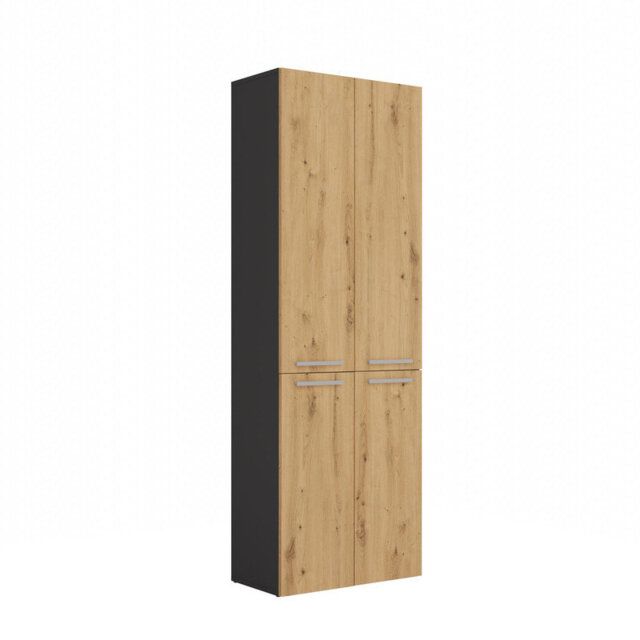 Double Door Freestanding Wooden Bathroom Cabinet