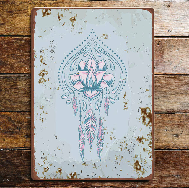 Handmade Plants & Flowers Wall Decor on Metal