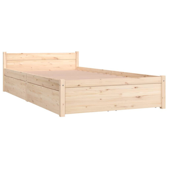 Bed Frame with Drawers