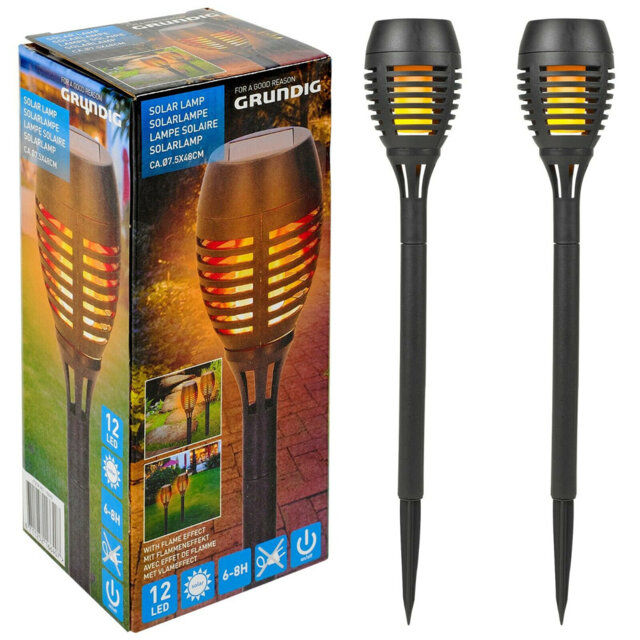 Birkdale Plastic Low Voltage Solar Powered Integrated LED Pathway Light