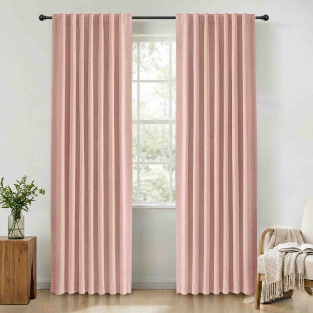 Polyester Blackout Curtain Pair (Set of 2)
