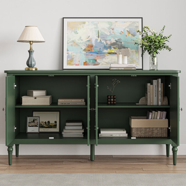 149.6cm Wide Solid Wood Sideboard
