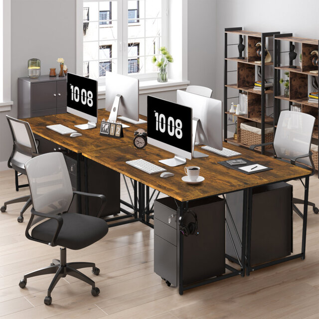 Mytsyk 160Cm W Rectangle Computer Desk