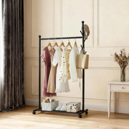 105cm Rolling Clothing Rack