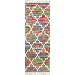 Axelrod Handmade Flatweave Cotton Multicoloured Rug