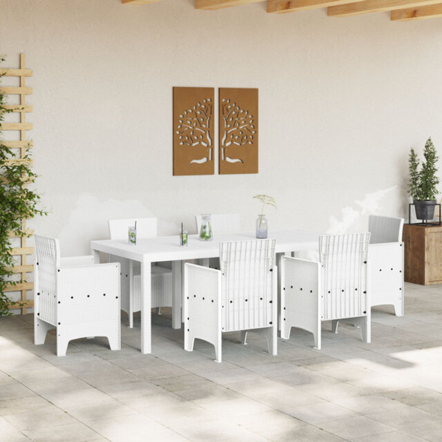 Garden Table Poly Rattan