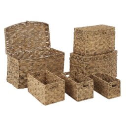 August Grove Wicker Decorative Basket