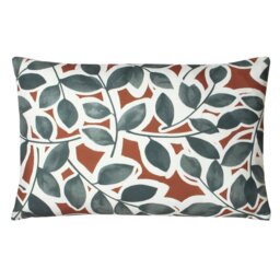 Floral Lumbar Cushion Cover