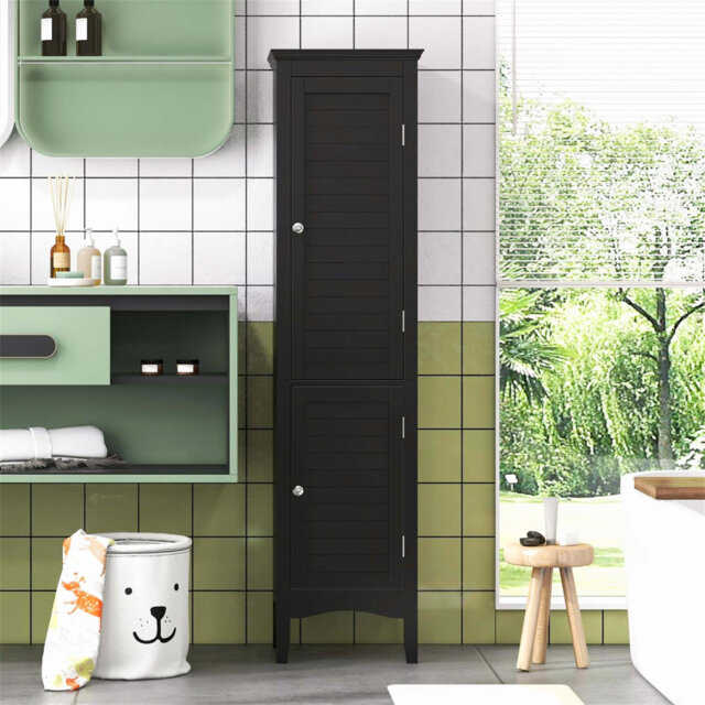 Compact Bathroom Cabinet Linen Cabinet