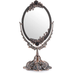 Vintage Oval Double Sided Rotatable Dressing Mirror