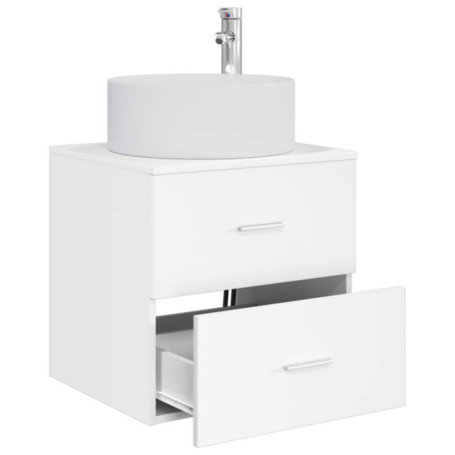 Single Bathroom Vanity with Ceramic Basin