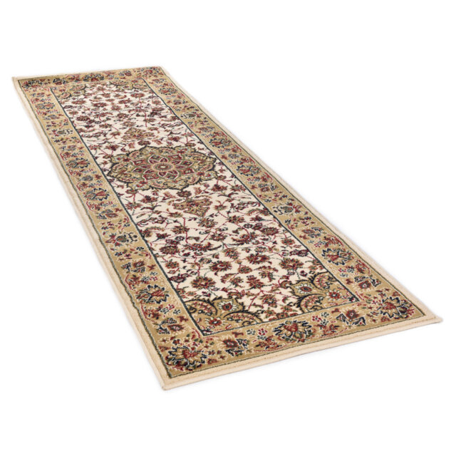 Machine Woven Beige Rug