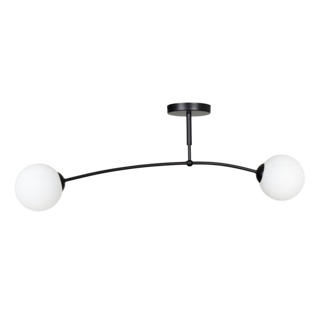 Pamplona Glass Semi Flush Mount