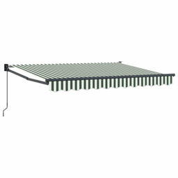 Vidaxl Retractable Awning Door Canopy Garden Patio Awning Fabric And Aluminium