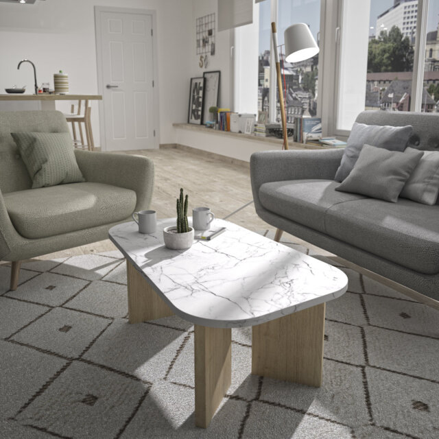 Cifaldi Pedestal Coffee Table