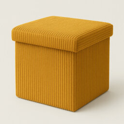 50cm Wide Tufted Footstool Ottoman