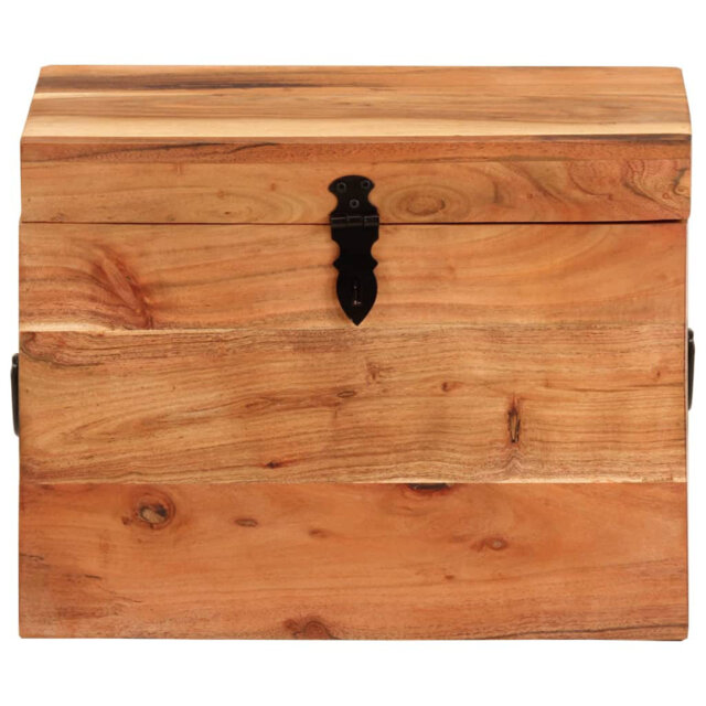Union Rustic Solid Wood Decorative Bin
