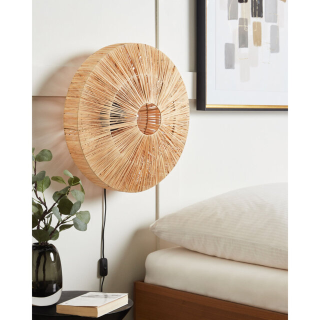 Alvada Iron Plug-in Flush Mounted Sconce