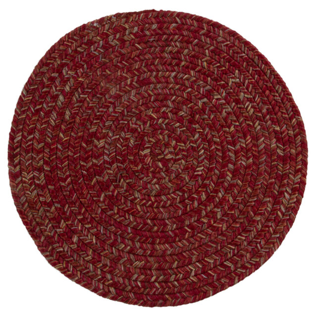 Kaden Terra 230x Hand Braided Red Indoor / Outdoor Rug