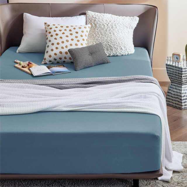 Bedsure Fitted Sheet Deep - Bed Sheets Extra Deep Pocket made of Soft Brushed Microfiber for Bed