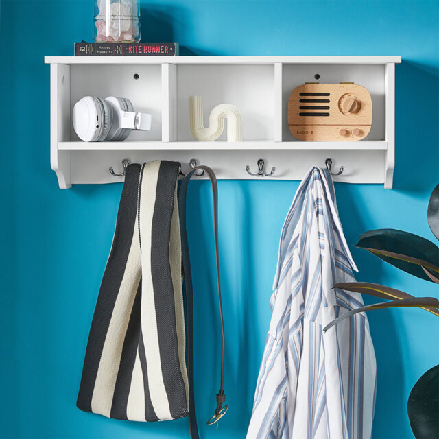 Lamson Wall 5 - Hook Wall Mounted Coat Rack