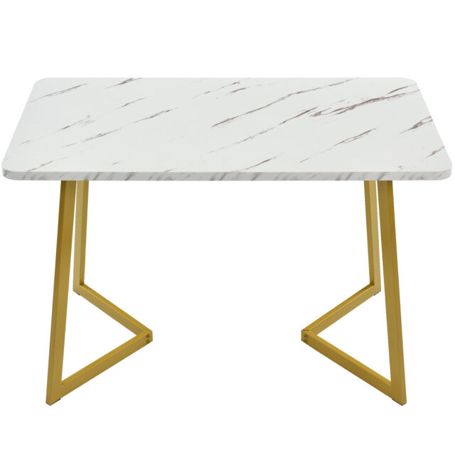 Hohman Metal Base Dining Table