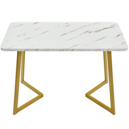 Hohman Metal Base Dining Table