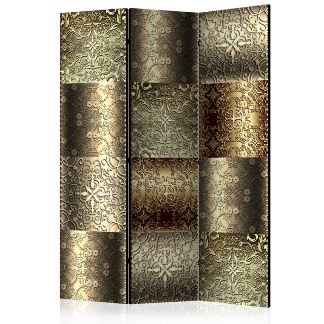 Gissell 135cm W x 172cm H 3 - Panel Solid Wood Folding Room Divider