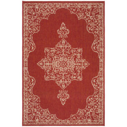 Radslavice Oriental Hand Woven Indoor / Outdoor Area Rug