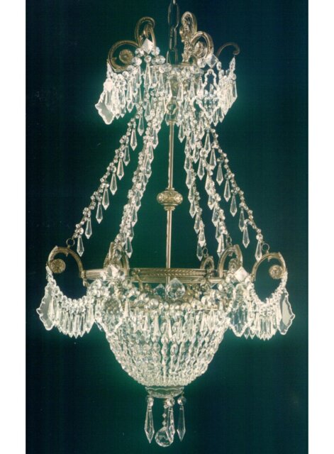 Cowie 3 - Light Crystal Chandelier