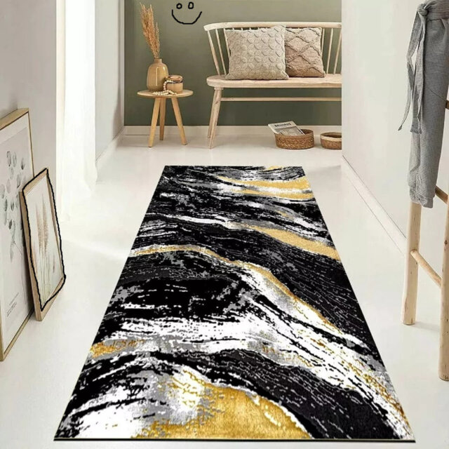 Modern Abstract Soft Area Rugs For Living Room Bedroom Hallway Runner Rug Door Mat Kitchen Carpet
