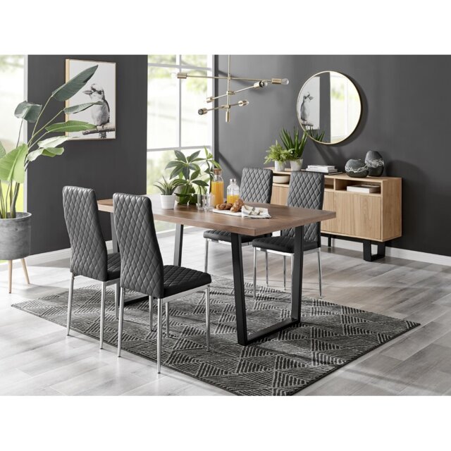 Eubanks 4 - Person Dining Set