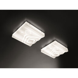 Ola Glass Flush Mount