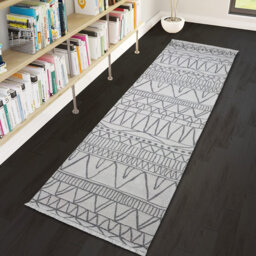 Chanhassen Flatweave Cotton Cream/Gray Rug