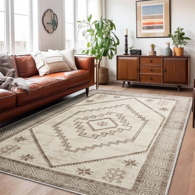 Luxury Cashmere Area Rug – Ultra-Soft, Cozy, Fade-Resistant Floor Decor For Living Room & Bedroom