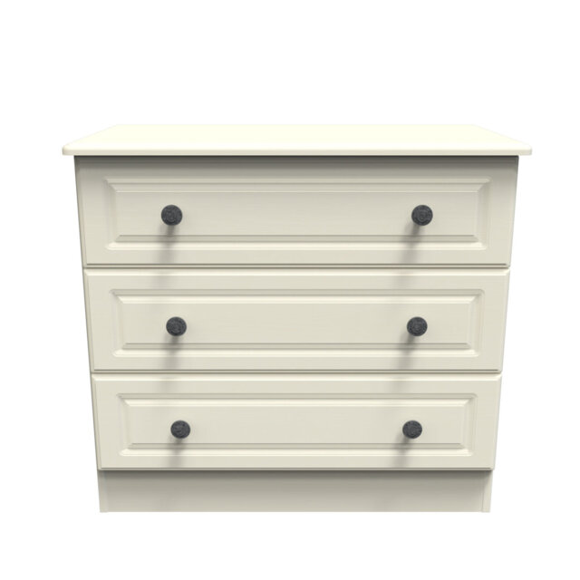 Fully Assembled Meansville 3 Drawer Chest