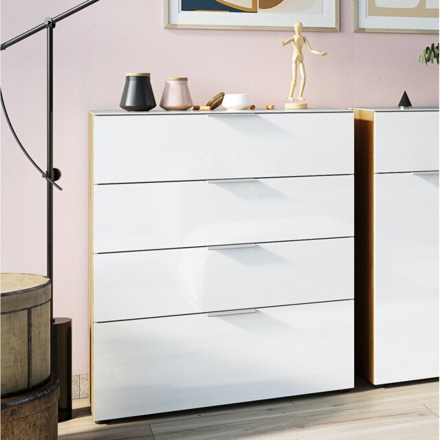 Abbygail 83cm W 4 - Drawer Chest of Drawers