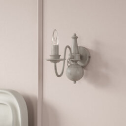 Aubervilliers 1-Light Candle Wall Light