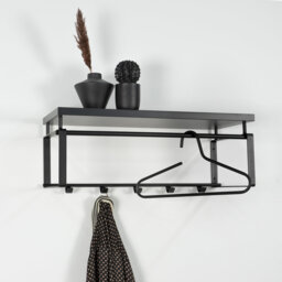 Wall 5 - Hook Wall Mounted Coat Rack