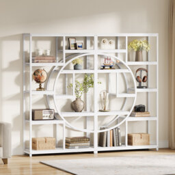 175cm H x 95cm W Steel Geometric Bookcase