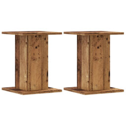 Speaker Stands Living Room Speaker Floor Stand 2 Pcs Engineered Wood