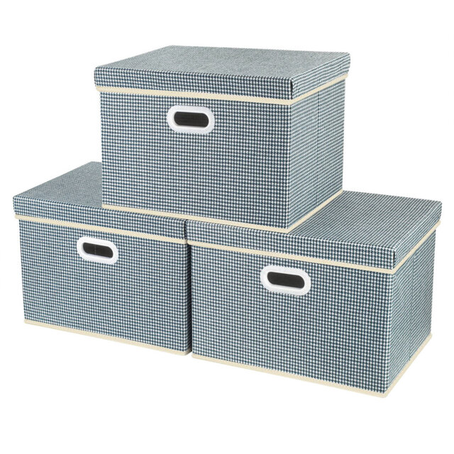 Ebern Designs Fabric Decorative Bin