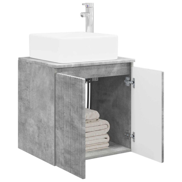 Single Bathroom Vanity with Ceramic Basin