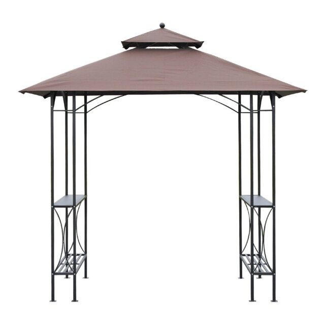 Waller 2.5m x 1.5m Metal BBQ Gazebo